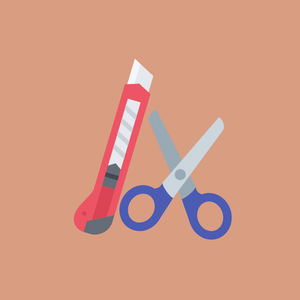 Cut - Dao, Kéo thủ công